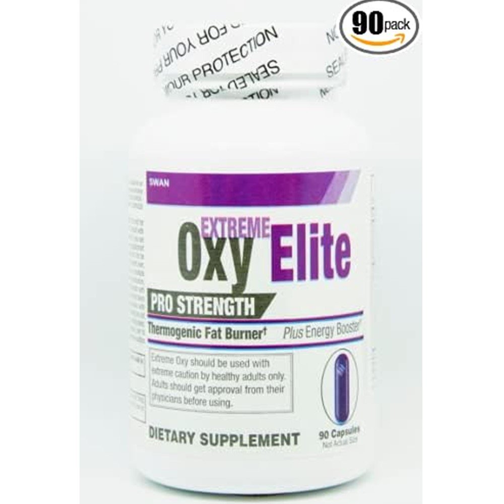 Swan Extreme OxyElite Pro Strength Thermogenic Fat Burner Capsules