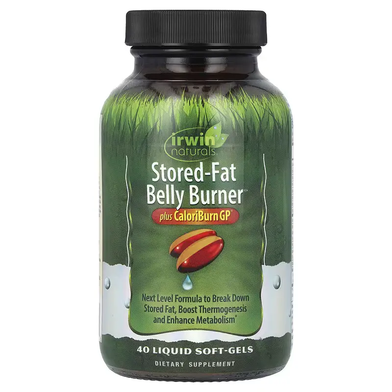 Irwin Naturals Stored-Fat Belly Burner, 100 Liquid Soft-Gels